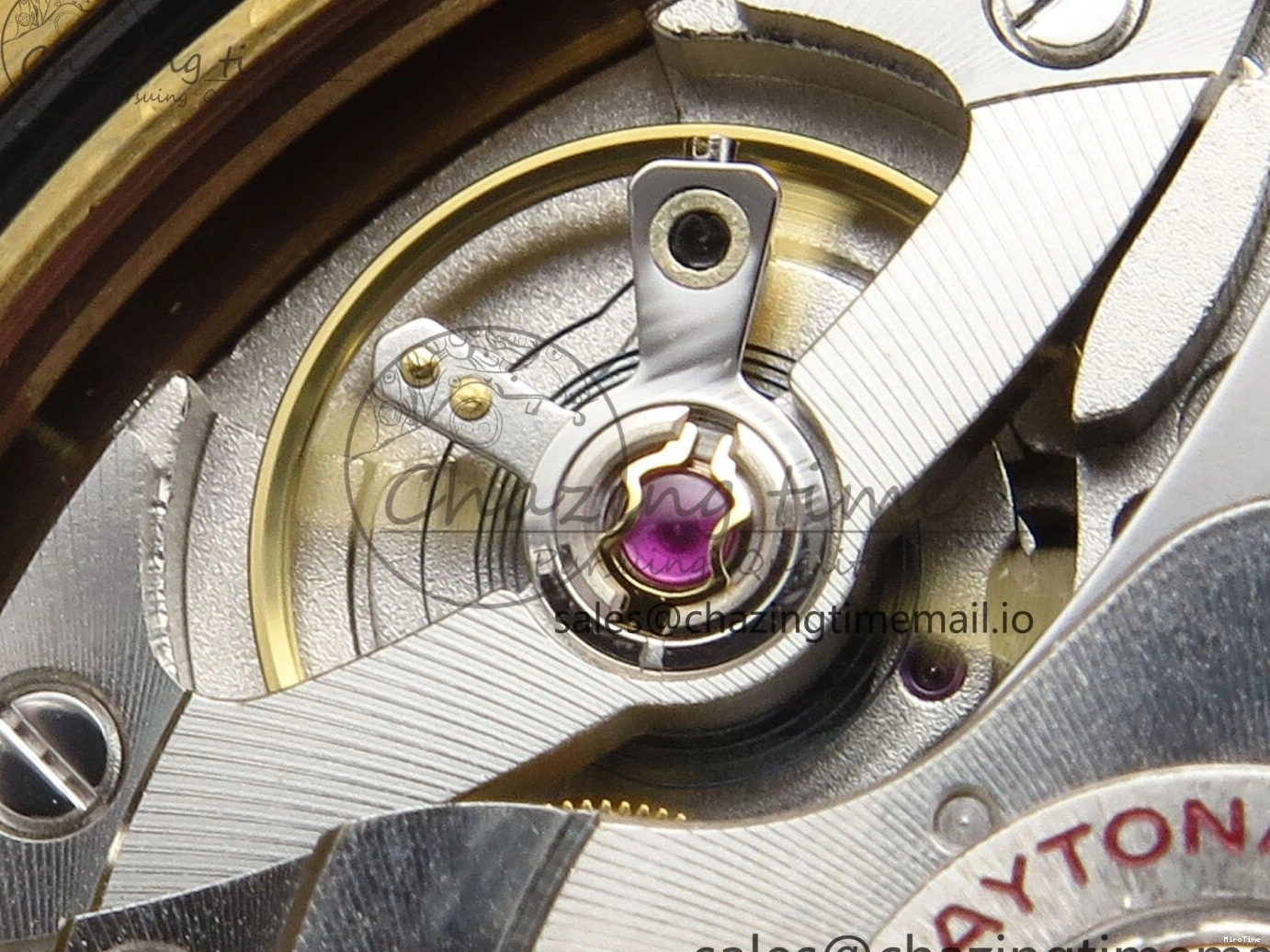 MiroTime 0208 Daytona 126518 QF 1:1 Best Edition Black YG Dial on Oysterflex Strap SH4131 V Functional 283